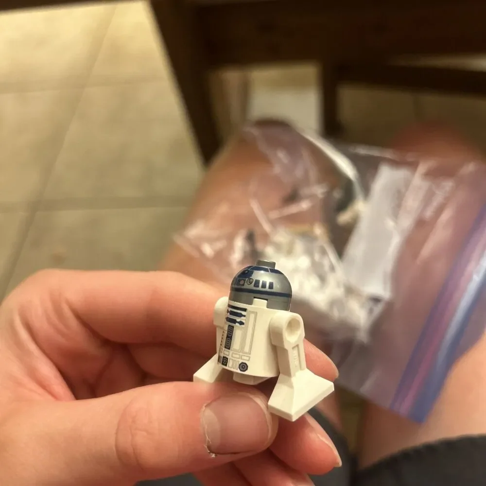 LEGO® Star Wars Misprint R2-D2 Head Mint Condition *VERY RARE* Factory Error